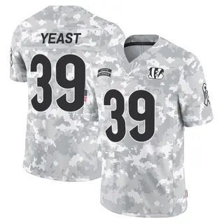 Cincinnati Bengals Youth Russ Yeast Limited 2024 Salute to Service Jersey - Arctic Camo