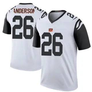 Cincinnati Bengals Youth Tycen Anderson Legend Color Rush Jersey - White