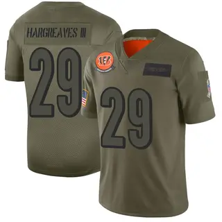 Cincinnati Bengals Youth Vernon Hargreaves III Limited 2019 Salute to Service Jersey - Camo