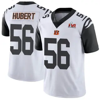 Cincinnati Bengals Youth Wyatt Hubert Limited Color Rush Vapor Untouchable Super Bowl LVI Bound Jersey - White