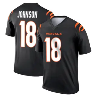 Cincinnati Bengals Youth Xavier Johnson Legend Jersey - Black